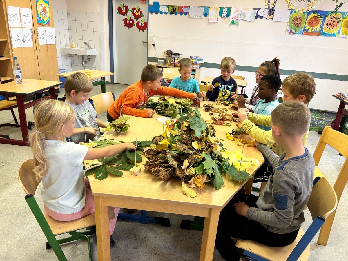 Projekttag Herbst in der Grundschule – Zertifizierte Schule mit